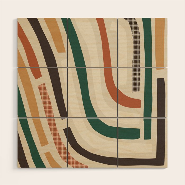 Labyrinth #2 Wood Wall Art Gallery Image 1