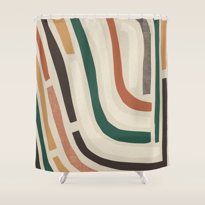 Labyrinth #2 Shower Curtain Gallery Image 1