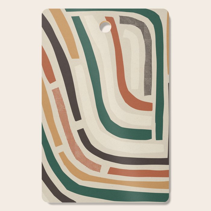 Labyrinth #2 Cutting Board Gallery Image 1