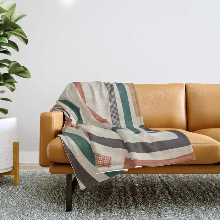 Labyrinth #2 Throw Blanket Gallery Image 1