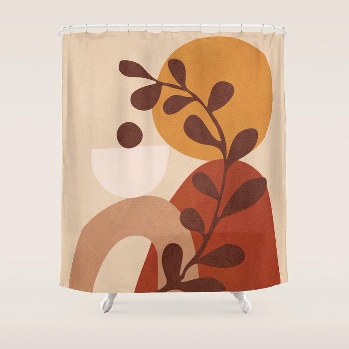 Abstract Art 23 Shower Curtain Gallery Image 1