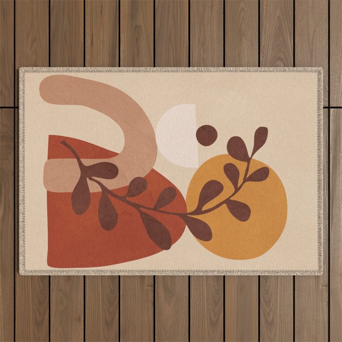 Abstract Art 23 Outdoor Rug Gallery Image 1