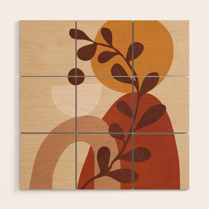 Abstract Art 23 Wood Wall Art Gallery Image 1