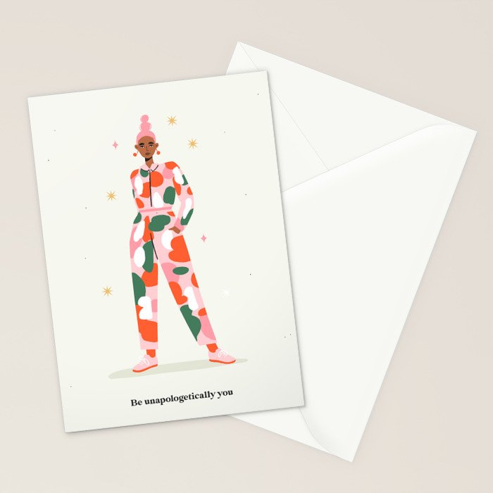 Be Unapologetically You Stationery Card Gallery Image 2