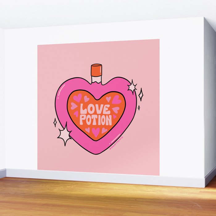 Love Potion Wall Mural Gallery Image 2
