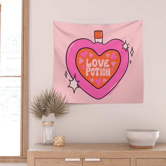 Love Potion Wall Tapestry Gallery Image 2