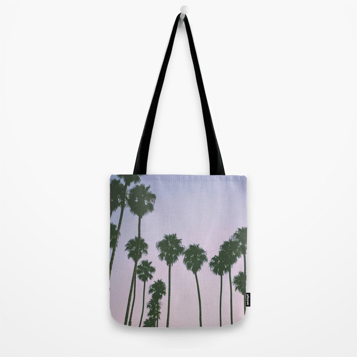 palm trees sunset iii Tote Bag Gallery Image 2