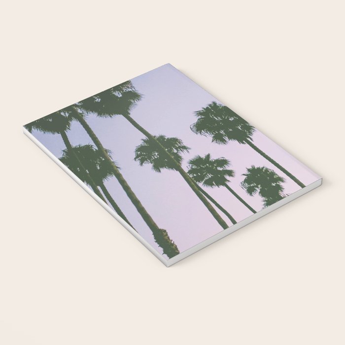 palm trees sunset iii Notebook Gallery Image 3