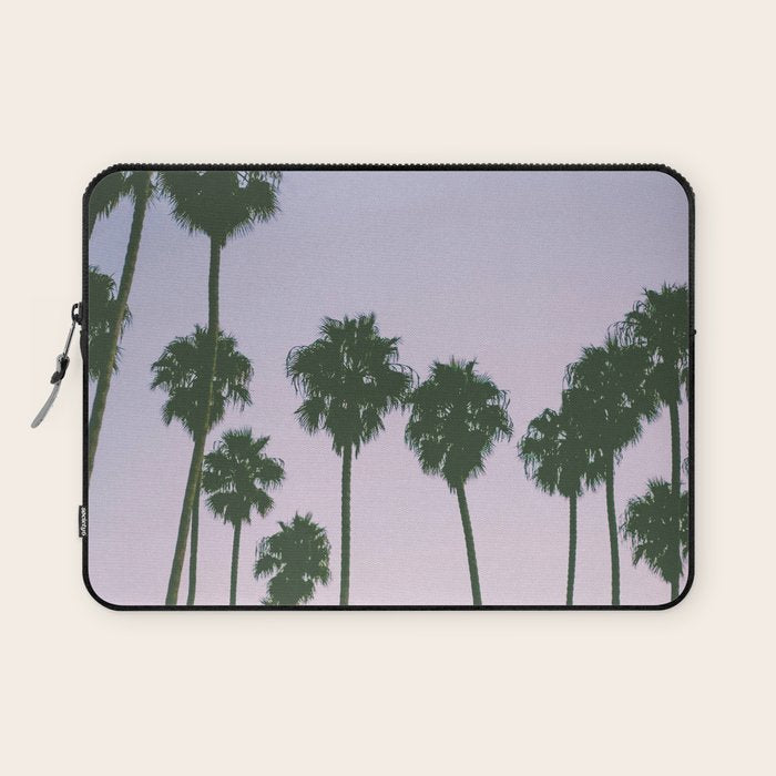 palm trees sunset iii Laptop Sleeve Gallery Image 1
