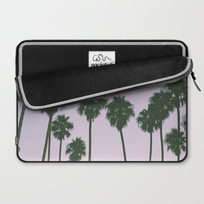 palm trees sunset iii Laptop Sleeve Gallery Image 2