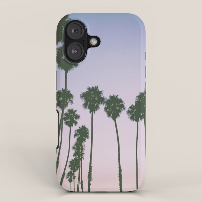 palm trees sunset iii iPhone Case Gallery Image 1