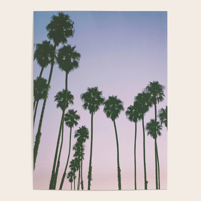 palm trees sunset iii Poster Gallery Image 4