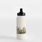 boston city skyline Water Bottle Gallery Image 2