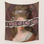 I Woke Up Like This Wall Tapestry Gallery Image 4