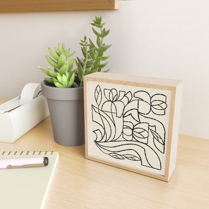 Linear Iris Mini Art Print Gallery Image 2