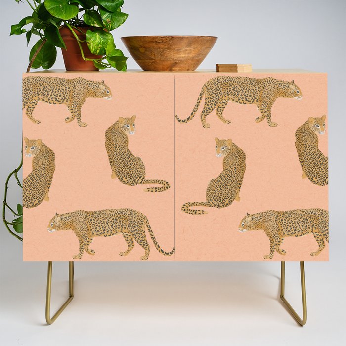 sunset leopards Credenza Gallery Image 1