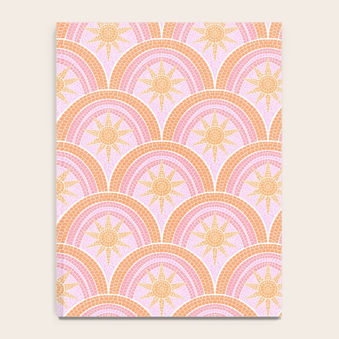Bohemian Sunburst Mosaic Notebook Gallery Image 4