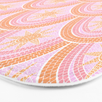 Bohemian Sunburst Mosaic Bath Mat Gallery Image 3