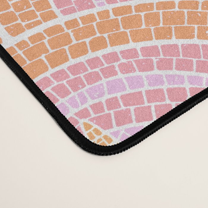 Bohemian Sunburst Mosaic Desk Mat Gallery Image 4