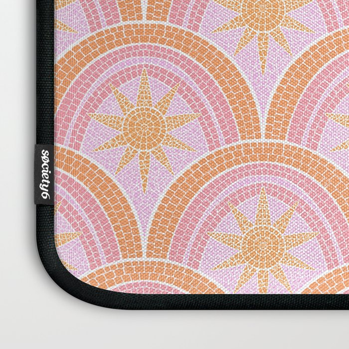 Bohemian Sunburst Mosaic Laptop Sleeve Gallery Image 3