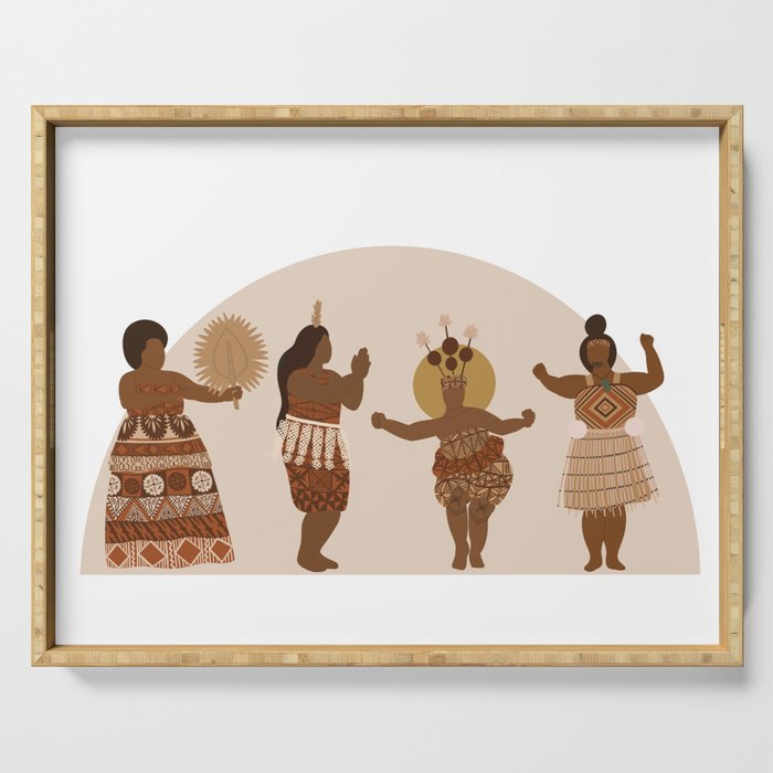 Women of Pasifika 6.0 Serving Tray Gallery Image 1