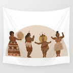 Women of Pasifika 6.0 Wall Tapestry Gallery Image 4