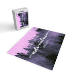 And So The Adventure Begins Pink Forest Jigsaw Puzzle Gallery Image 2