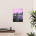 And So The Adventure Begins Pink Forest Poster Gallery Image 2