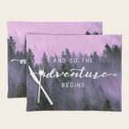 And So The Adventure Begins Pink Forest Placemat Gallery Image 1