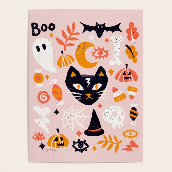 Trick Or Treat Yourself - Blush Poster Gallery Image 4