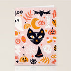 Trick Or Treat Yourself - Blush Stationery Card Gallery Image 2