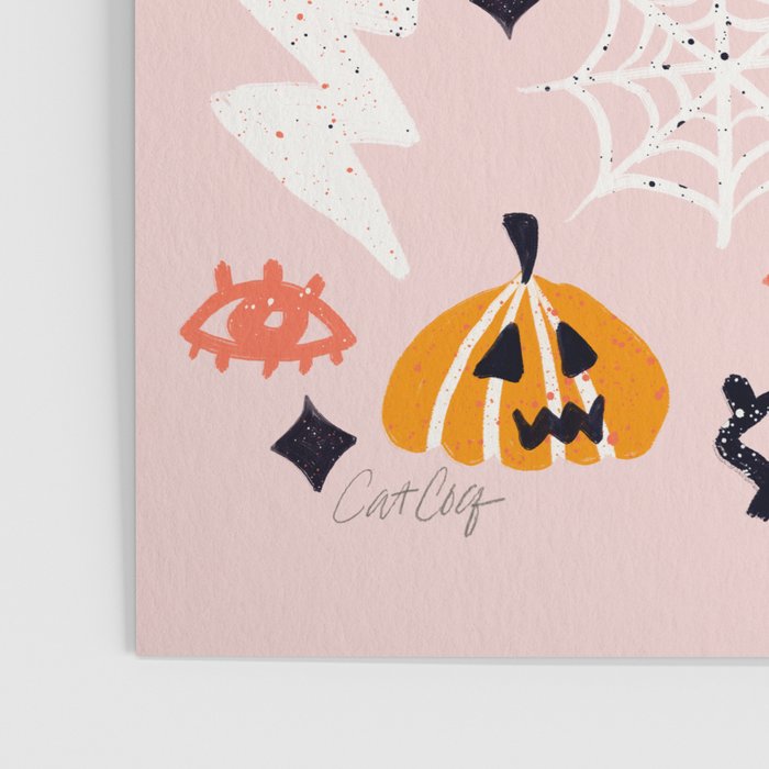 Trick Or Treat Yourself - Blush Poster Gallery Image 3