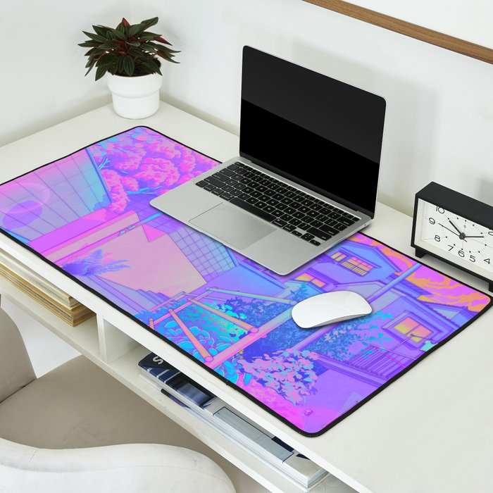 Sunset Walk Desk Mat Gallery Image 2