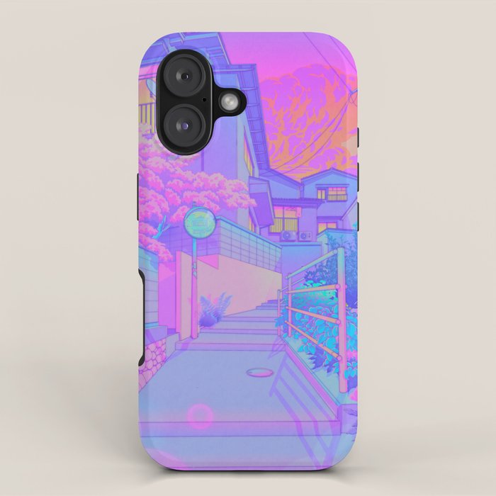 Sunset Walk iPhone Case Gallery Image 1