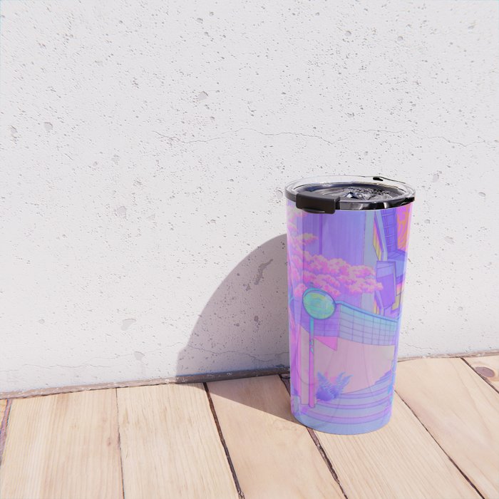 Sunset Walk Travel Mug Gallery Image 4