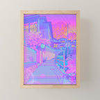 Sunset Walk Mini Art Print Gallery Image 1
