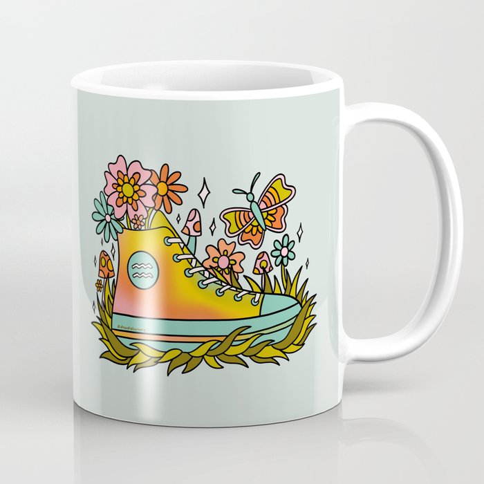 Aquarius Sneakers Coffee Mug Gallery Image 1