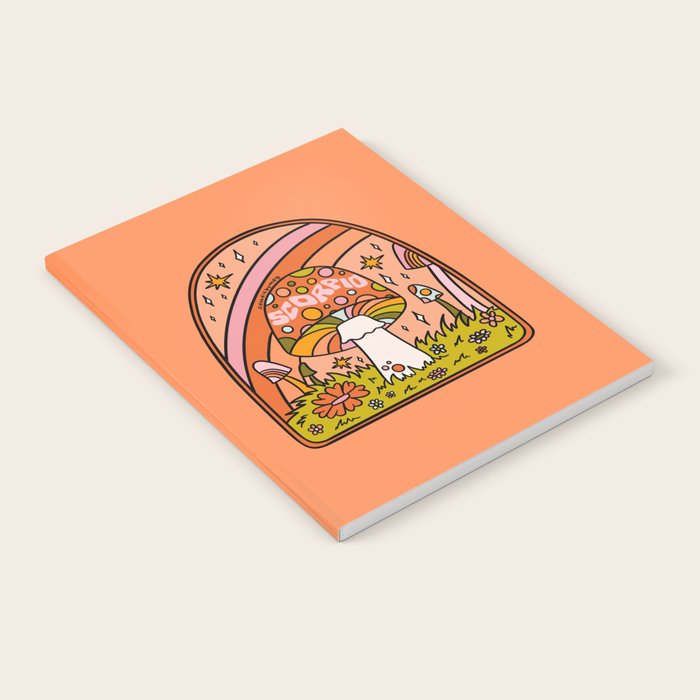 Scorpio Mushroom Notebook Gallery Image 2