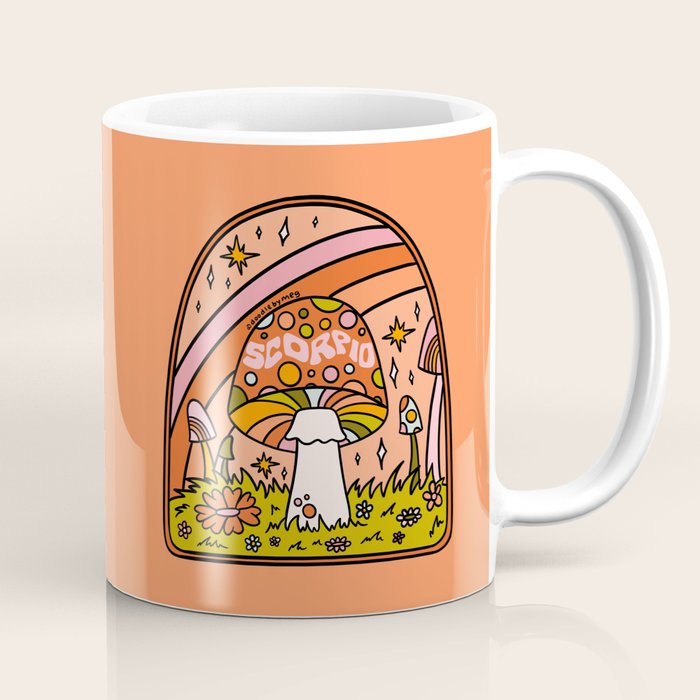 Scorpio Mushroom Coffee Mug Gallery Image 1