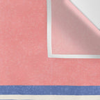 Beach Horizon Lines pink blue Wall Tapestry Gallery Image 3