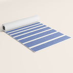 Beach Horizon Lines pink blue Yoga Mat Gallery Image 2