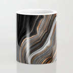 Glowing Marble Waves  Coffee Mug Gallery Image 4