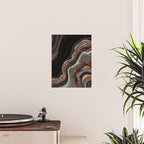 Glowing Marble Waves  Poster Gallery Image 2
