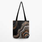 Glowing Marble Waves  Tote Bag Gallery Image 2