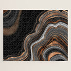 Glowing Marble Waves  Jigsaw Puzzle Gallery Image 1