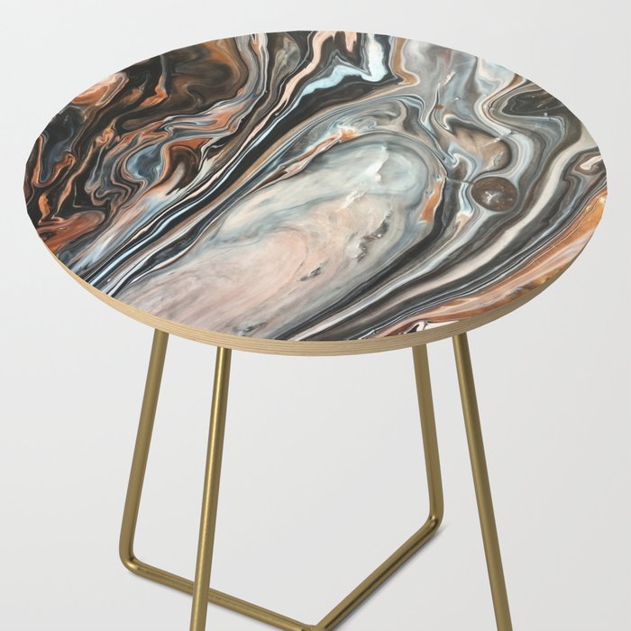 Copper and Stone Side Table Gallery Image 2