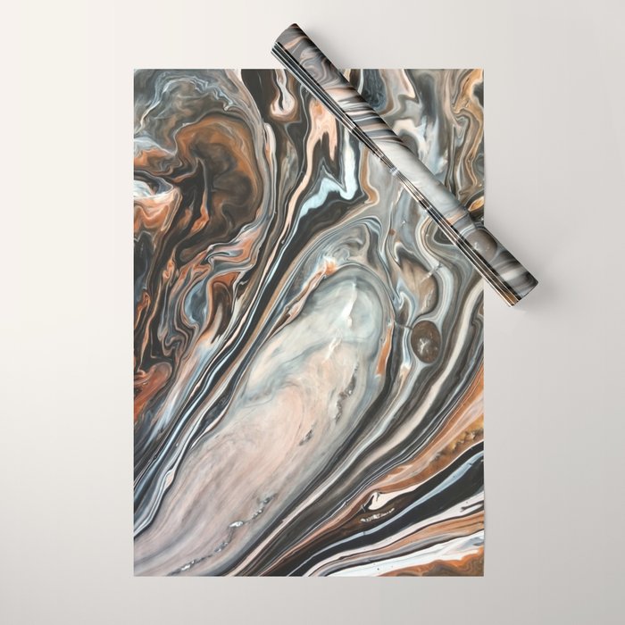 Copper and Stone Wrapping Paper Gallery Image 1