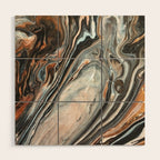 Copper and Stone Wood Wall Art Gallery Image 1