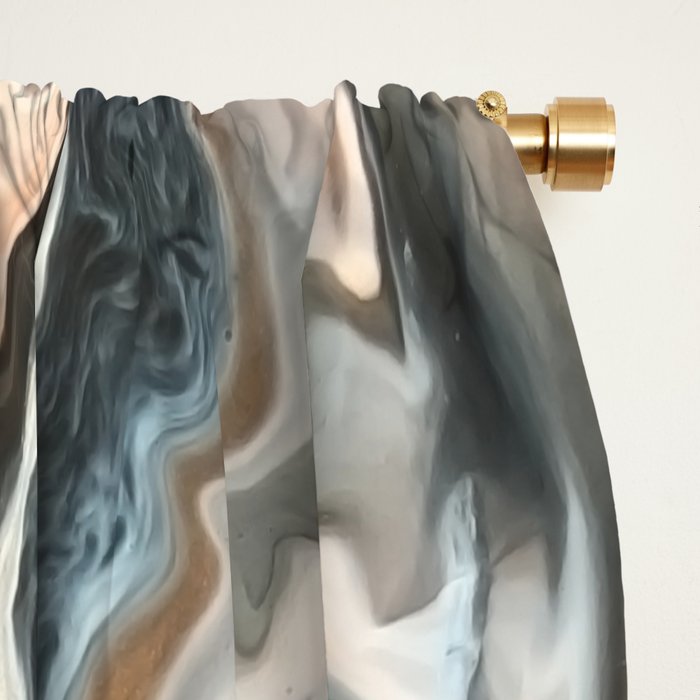 Copper and Stone Window Curtain Gallery Image 2