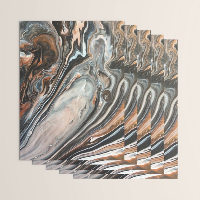 Copper and Stone Wrapping Paper Gallery Image 3
